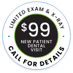 $99 new patient visit stamp