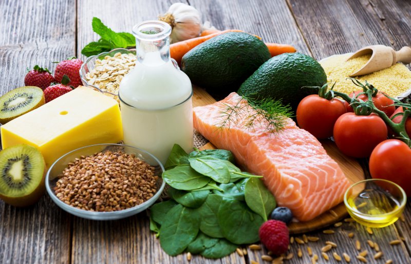 Spread of healthy foods